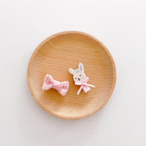 Girl Hair Clip Bunny Bow Set (GHP9633)